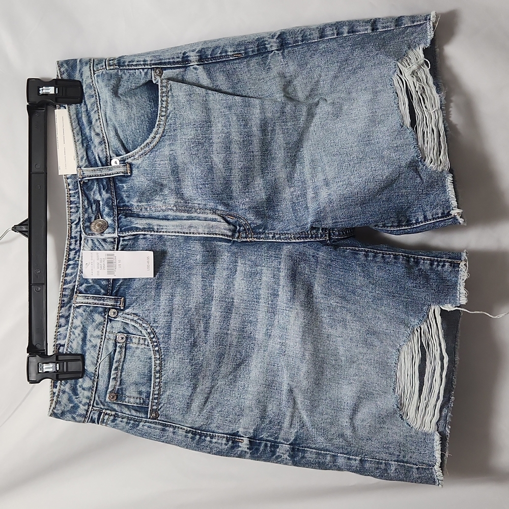 American Eagle Outfitters Hi-Rise Tom girl Bermuda Shorts size 10 NWT